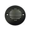 Harley Grooved Ignition System Cover 2-Hole Black