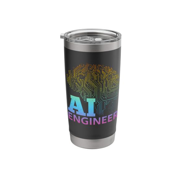 AI Engineer - Ai Artificial Intelligence Machine Learning Stainless Steel Insulated Tumbler