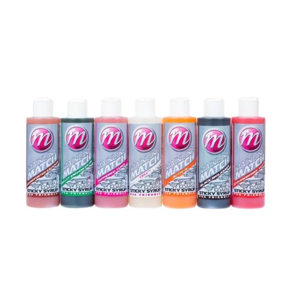 Mainline Match Carp & Coarse Sticky Syrups 250ml (Cell)