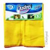 6 PCS (2 Pack) 100% Pure Cotton Yellow Multi-Purpose Dusters Cleaning Cloths-New