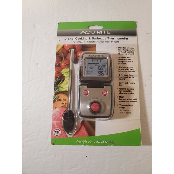 AcuRite Digital Meat Thermometer BRAND NEW AND FACTORY SEALED