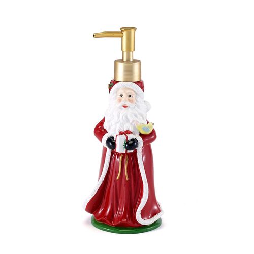 Spode - Lotion Pump/Soap Dispenser, Guest Bathroom Essentials, Holiday Home Decor (Spode Christmas Tree Collection)