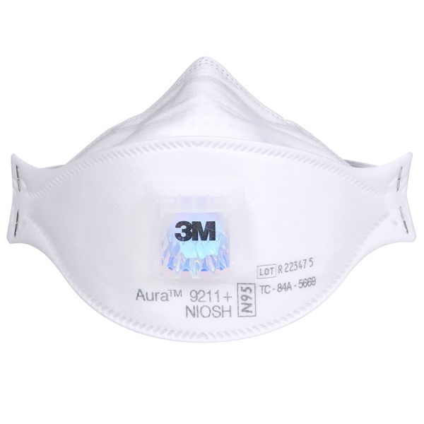 3M Aura Particulate Respirator 9211+, N95
