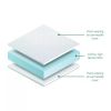 Miniuno Fibre Cot Bed Mattress (140 X 70cm)