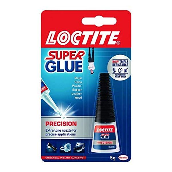 2 X Super Glue Precision 5g 853356+FINCHLEY Pen Free