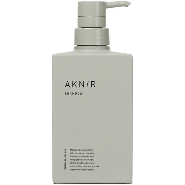 AKNIR Official Medicated Hair Shampoo, 10.1 fl oz (300 ml), 1 Month Supply, Produced by Rika, Quasi-Drug, Gift Box