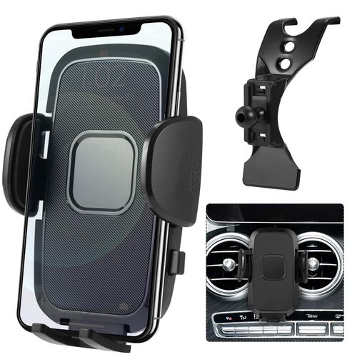 szyuchen Car Cell Phone Holder Mount for Mercedes Benz C300 C Class 2015-2021 GLC GLC 300 GLC300 2016-2022 Air Vent Accessories, Mobile Phone Stand Compatible with 4.0"-7.0" Cell Phones