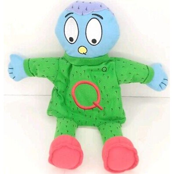 VTG The Letter People "Q" Puppet Alphabet Plush Learning Reading  Toy