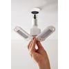 Super Bright Multi-Directional LED Light – 3000 Lumens Adjustable Garage, Loft & Workshop Lighting Energy Efficient Screw & Bayonet Fitting