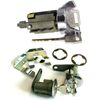 Chrome Ignition Key Switch Cylinder & Door Lock Pair Set W/ Keys for FORD