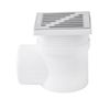 Adjustable High Sewage Drain / 100mm x 100mm / 50mm Side Pipe Floor Trap