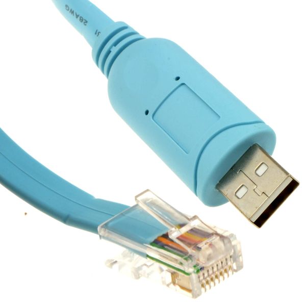 kenable USB to RJ45 Ethernet Console Cable FTDI Chip Cisco Compatible 1.8m [1.8 metres]