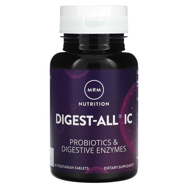 MRM Digest-All IC 60 Vegetarian Tablets GMP Quality Assured 60 Tabs