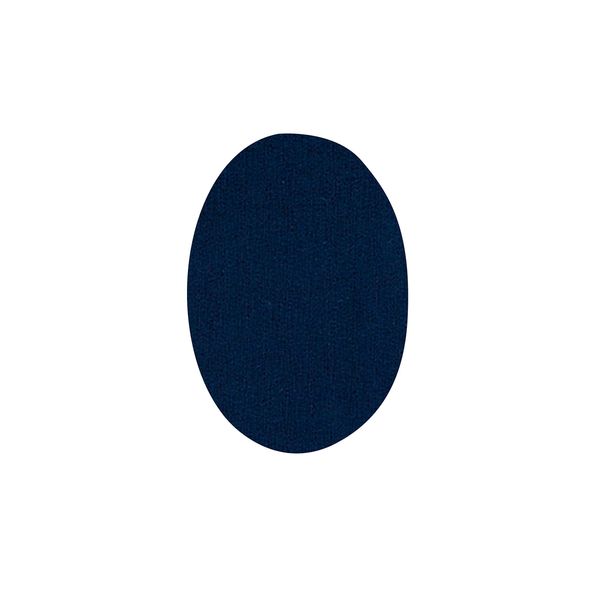 Haberdashery Online Iron-on Patches for tracksuits and sportive clothing | 6 elbow or knee patches 13,9 x 9,3 cms. Color: navy blue