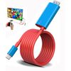 Switch Dock 2023 Switch Replacement Cable, Type C with HDMI Cable, 4K & 1080P Resolution, TV Mode, Cable Included, Switch, Dock & Replacement Cable, Mother's Day Gift, Multi-functional, PD Charging,