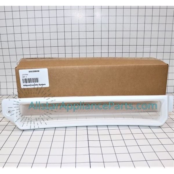 Speed Queen Dryer Lint Filter White D503980W