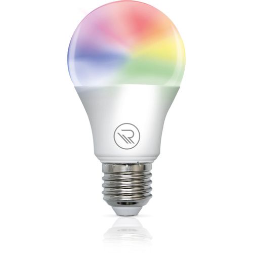 HOMEPILOT Rademacher addZ White + Colour E27 LED Lamp, 8.5 W, Zigbee 3.0 Smart Home Bulb, RGBW 16 Million Colours, Dimmable e.g. via, Type: 8436 Successor Model Available