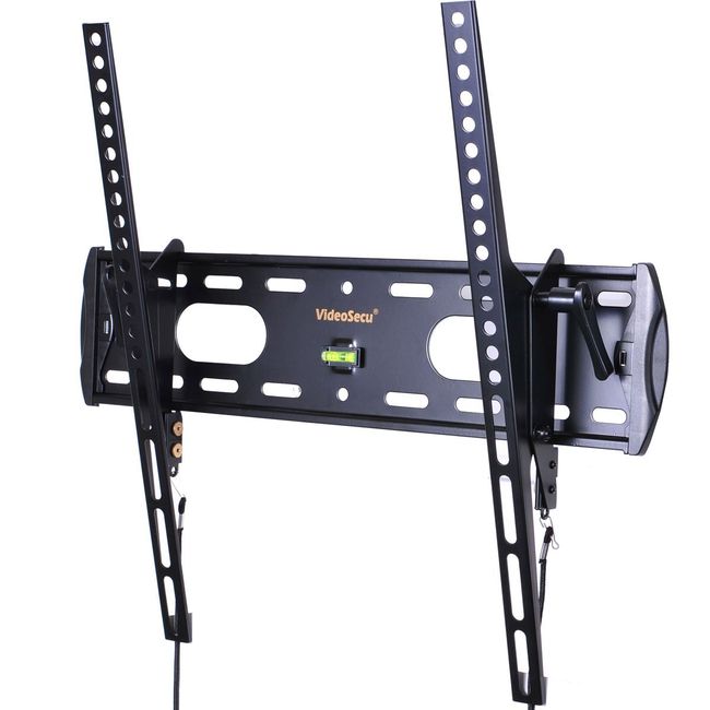 VideoSecu TV Wall Mount Tilt Low Profile Ultra Slim Television Mount Bracket for Most 26"- 47" LED LCD Plasma TV, Some up to 55" TV with VESA 200x100 to 400x400 1FE