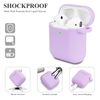 AKABEILA protective case compatible with Airpods [front LED visible and wireless charging]