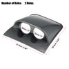 52mm 2" Dual Dashboard Gauge Holder Pod Meter Mount Bracket Carbon Fiber Pattern