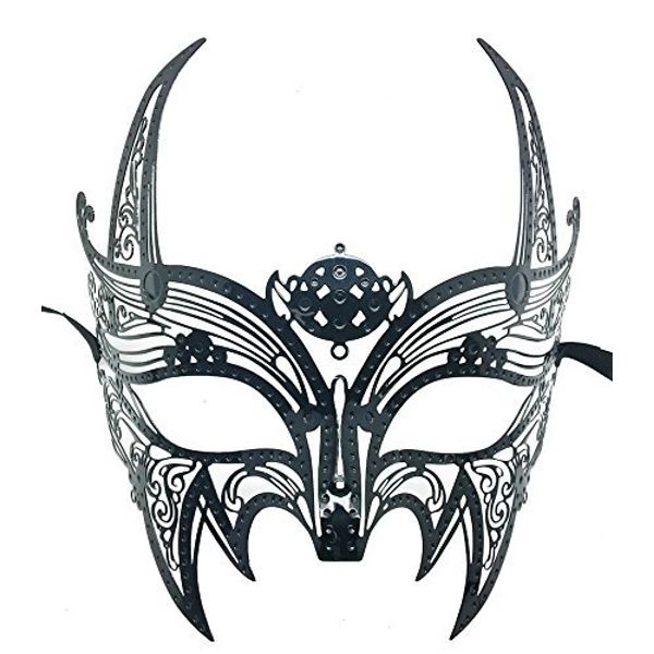 New Wolverine Men's Mask Laser Cut Venetian Halloween Masquerade Mask Costume Extravagant Inspire Design - Black