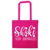 Flox Creative Pink Tote Bag Shake Your Shamrocks