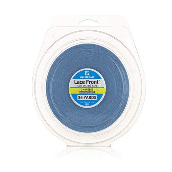 3/4inch* 36yards Blue Wig Lace Front Support Double-Sided Adhesives Tape For Lace Wig/PU Hair Extension/Toupee