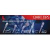 L-style (El style) lip point gradient short black 30pcs ott1108