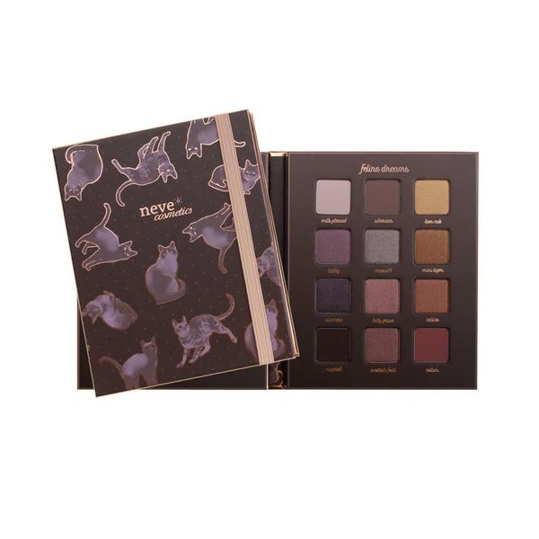 Neve Cosmetics ArtDiary Palette, 12 ombretti per esplorare le sfumature della bellezza felina | "Feline Dreams Palette"