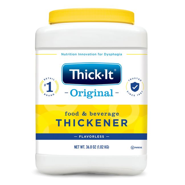 Thick-It Food Thickener 36 oz. Canister Unflavored Ready to Use -6/Case