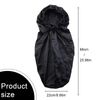 TCOTBE 3 Pcs Foldable Extra Long Sleeping Caps Soft Stain Satin Hair Braid Bonnet with Button Comfortable Single Lay Hair Covers Long Braids Bonnet for Women with Long Hair Deadlocks Curly Hair Blue