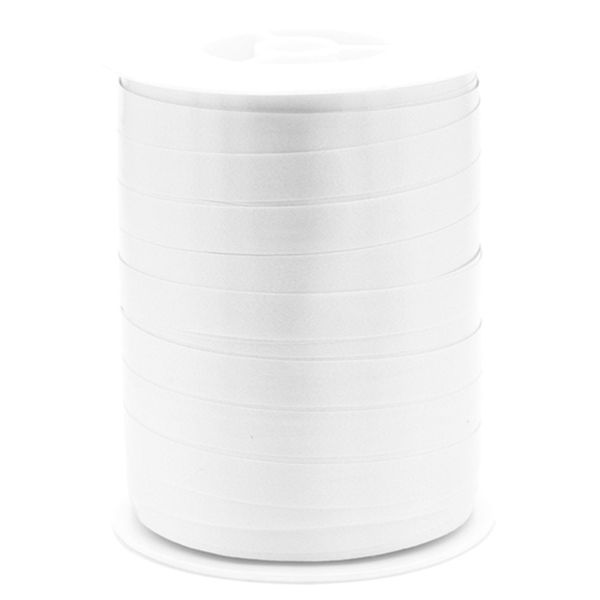 Poly Curling Ribbon 10mm x 250m (White)