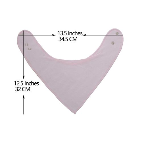 Maiwa Bandana Snap Drool Bibs for Baby Girls for Drooling eating Teething for 8 Pack