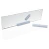 SOURCEONE.ORG Self Adhesive 1/8 Acrylic Panel Holders Wall Mount or DeskTop Mount Acrylic, Mirrors (12 Pack)