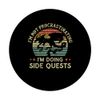 I'm Not Procrastinating I'm Doing Side Quests Retro Vintage PopSockets Swappable PopGrip
