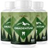 Oradentum- Oral & Digestive Support- 3 Bottles- 180 Capsules