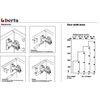 Berta 20 Pack Soft Closing Frameless Inset Cabinet Door Hinge with Screws