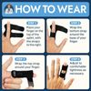 Premium Comfort Trigger Finger Splint Set: Superior Padding for All-Day Relief