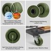 LONGRUNFORU 4"X1.5" High Temperature Caster(1 Pack)
