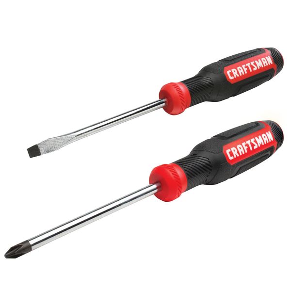 CRAFTSMAN Screwdriver Set, Bi-material, 2 Piece (CMHT65072N)