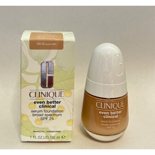 Clinique Even Better Clinical Serum Foundation SPF 20- CN 52 Neutral