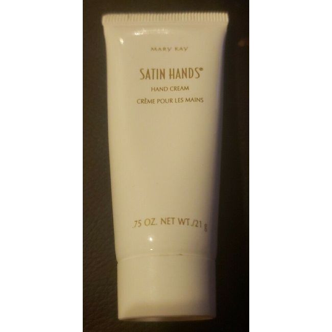 New Mary Kay Satin Hands Hand Cream  .75 oz Travel Size