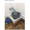 35 QT Red Combo Mop Bucket & Side Press Wringer Lavex