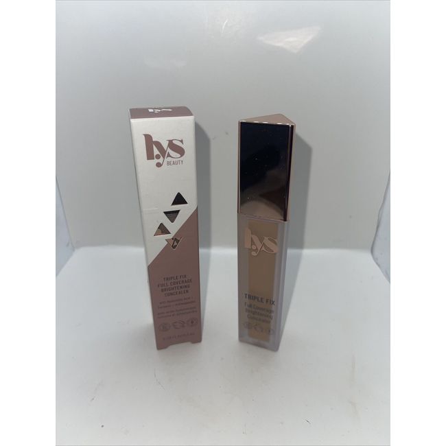 L.YS BEAUTY TRIPLE FIX COVERAGE BRIGHTENING CONCEALER (TN3)•0.179 FL OZ.