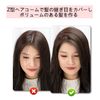 nalaina Styling Comb, Hand Comb (Set of 3), Z-Shaped Hair Comb, Z-Shaped Seam Comb, Antistatic Comb, Lightweight, Portable, Travel, Business Trips, Baths, Home Use, Unisex, Black + Pink + Purple