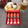 Cardinal Decor 4-Piece Hand Painted Resin Handle with Blade Spreader