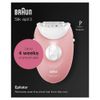 Silk-epil Epilators by Braun Silk-epil 3 3-176 Epilator Pink/White