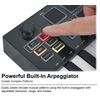 Rockville M25 Black 25 Key USB Wireless Bluetooth Keyboard Controller+Headphones