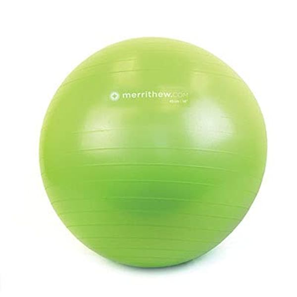 Merrithew 10-7330 17.7 in. Stability Ball for Kids with Pump Lime