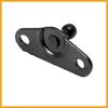 Partuto 4pcs 10mm Auto Ball Studs Mounting Brackets for Gas Struts Shocks Replacement
